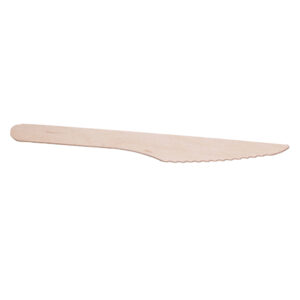 EcoFlavour 6" Wooden Knives - Pack of 100