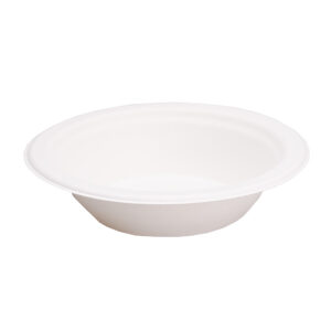 EcoFlavour Round Bagasse Bowls 12oz / 354ml - (Pack of 125 Bowls)