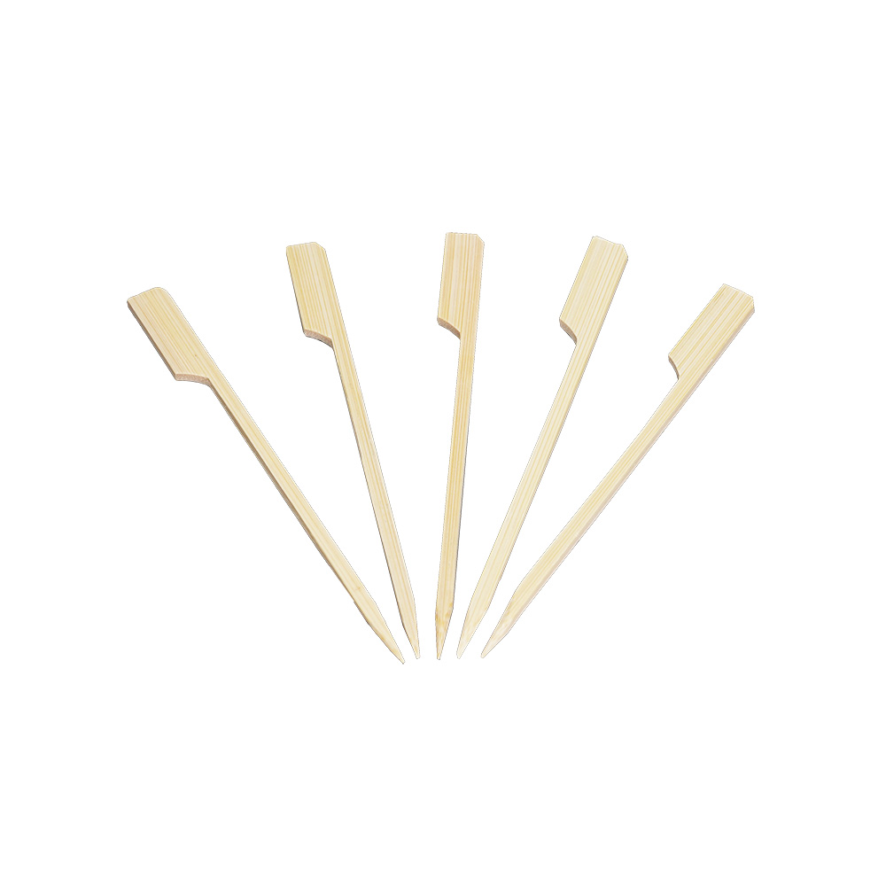 EcoFlavour Wooden Skewer - Large (12cm) - Pack of 100 - Image 2