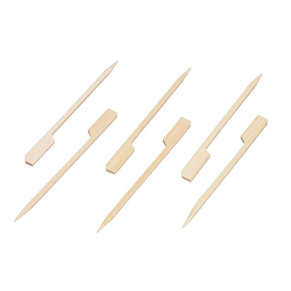 EcoFlavour Wooden Skewer - Large (12cm) - Pack of 100 - Image 3